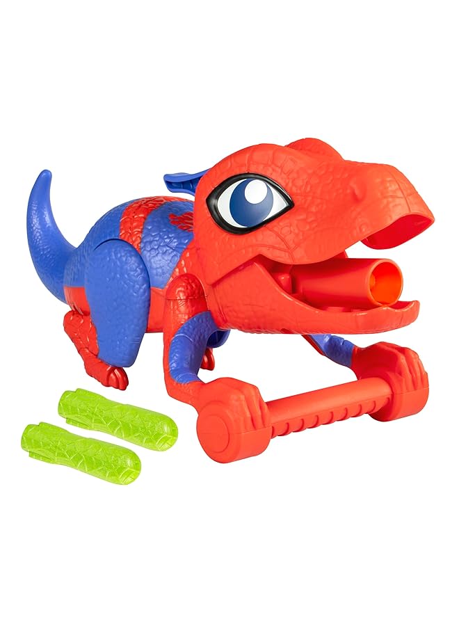 سبايدي اند هيز اميزينج فريندز لعبة إطلاق شبكة العنكبوت من Dino Webs، لعبة لعب الأدوار، ألعاب الأبطال الخارقين لمرحلة ما قبل المدرسة للأطفال من سن 3 سنوات فما فوق - Image 1