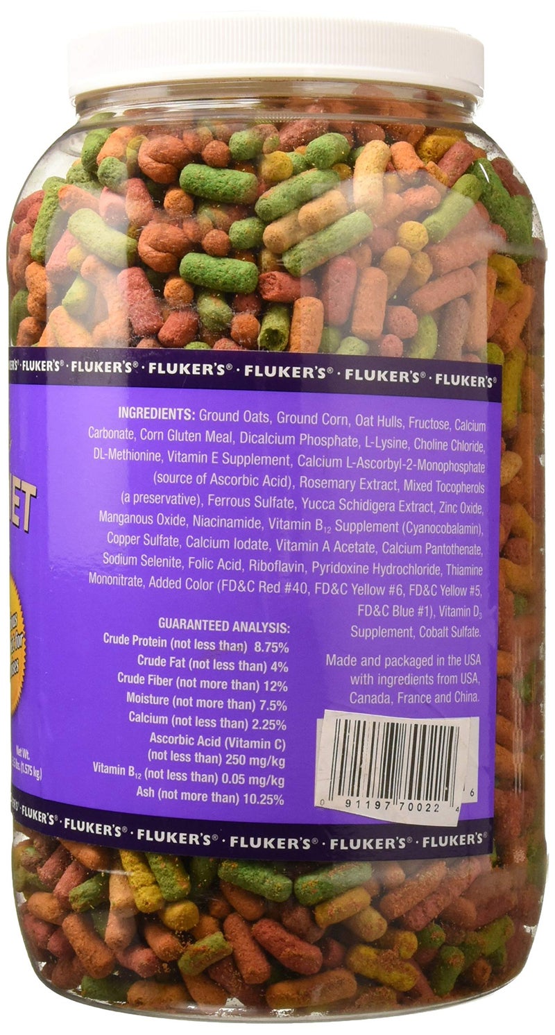 Fluker's Tortoise Diet, Large Pellet Food, Land Turtle Formula, 3.5 lbs. - Image 3