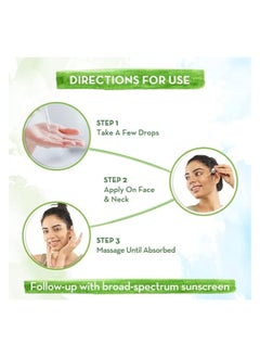 Mamaearth Ubtan Face Serum for Glowing Skin, with Turmeric and Saffron for Skin Brightening multi, 30 ml Pack of 1  - Image 5