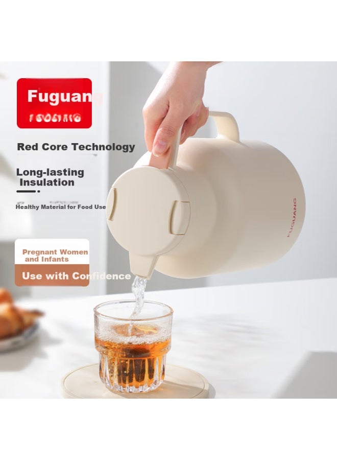 Fuguang Large Capacity Glass Inner Insulation Pot Home Thermos Bottle Warm Water Bottle Student Dormitory Office 1.5l