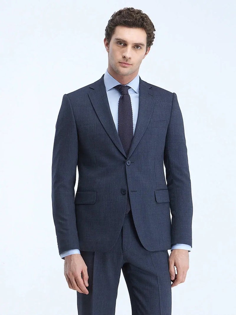 كيب قميص قطني كلاسيكي سادة بلون أزرق فاتح، بقصة عادية - Image 4