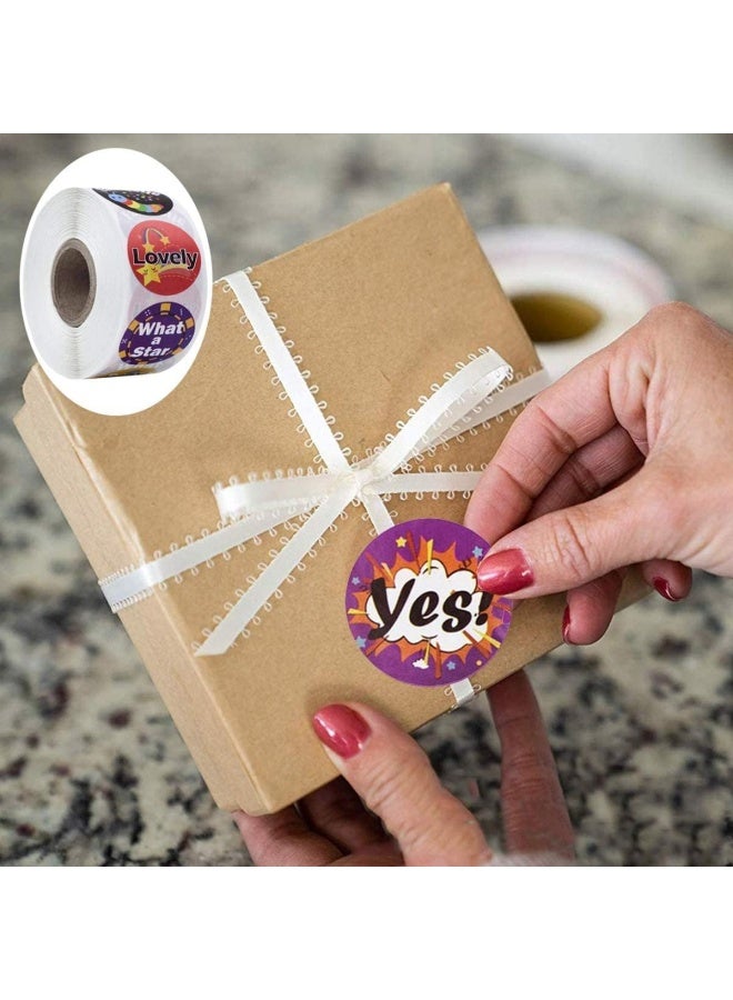 Premify 1500 Pieces Motivational Stickers, 1 Inch Inspiring Planner Stickers, Inspirational/Encouraging Quote Stickers, Reward Stickers For Kids Adults Teachers, Book Phone Scrapbook Encouragement Sticker - Image 5