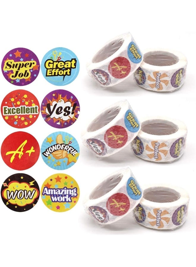 Premify 1500 Pieces Motivational Stickers, 1 Inch Inspiring Planner Stickers, Inspirational/Encouraging Quote Stickers, Reward Stickers For Kids Adults Teachers, Book Phone Scrapbook Encouragement Sticker - Image 4