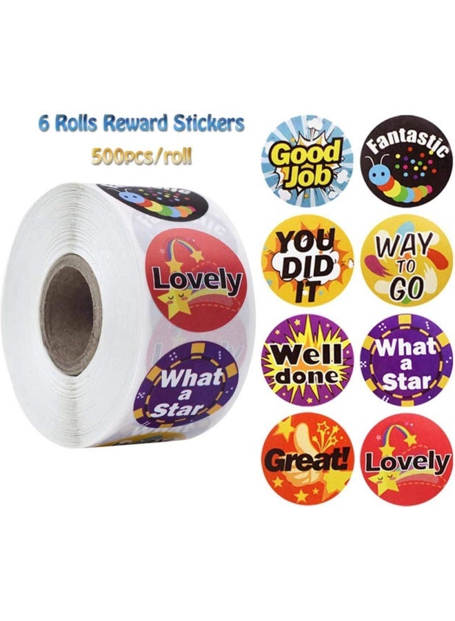 Premify 1500 Pieces Motivational Stickers, 1 Inch Inspiring Planner Stickers, Inspirational/Encouraging Quote Stickers, Reward Stickers For Kids Adults Teachers, Book Phone Scrapbook Encouragement Sticker - Image 3