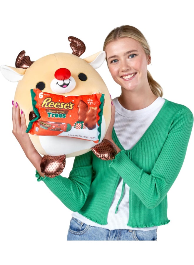 Snackles 14 inch Plush Christmas Edition (Rudi) by ZURU - Image 2