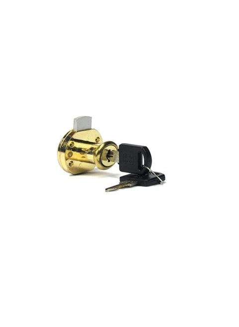 CUPBOARD LOCK ROUND KNOB TYPE
