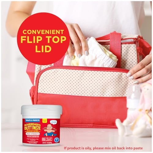 Boudreaux's Butt Paste Diaper Rash Ointment Contains 40% Zinc Oxide - 14 Ounces (Pediatrican Recommended ) - Image 2