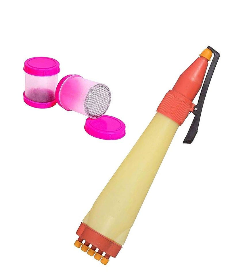 Style Up Ready to Draw Design Creativity Diwali and Other Festival Rangoli Making Kit