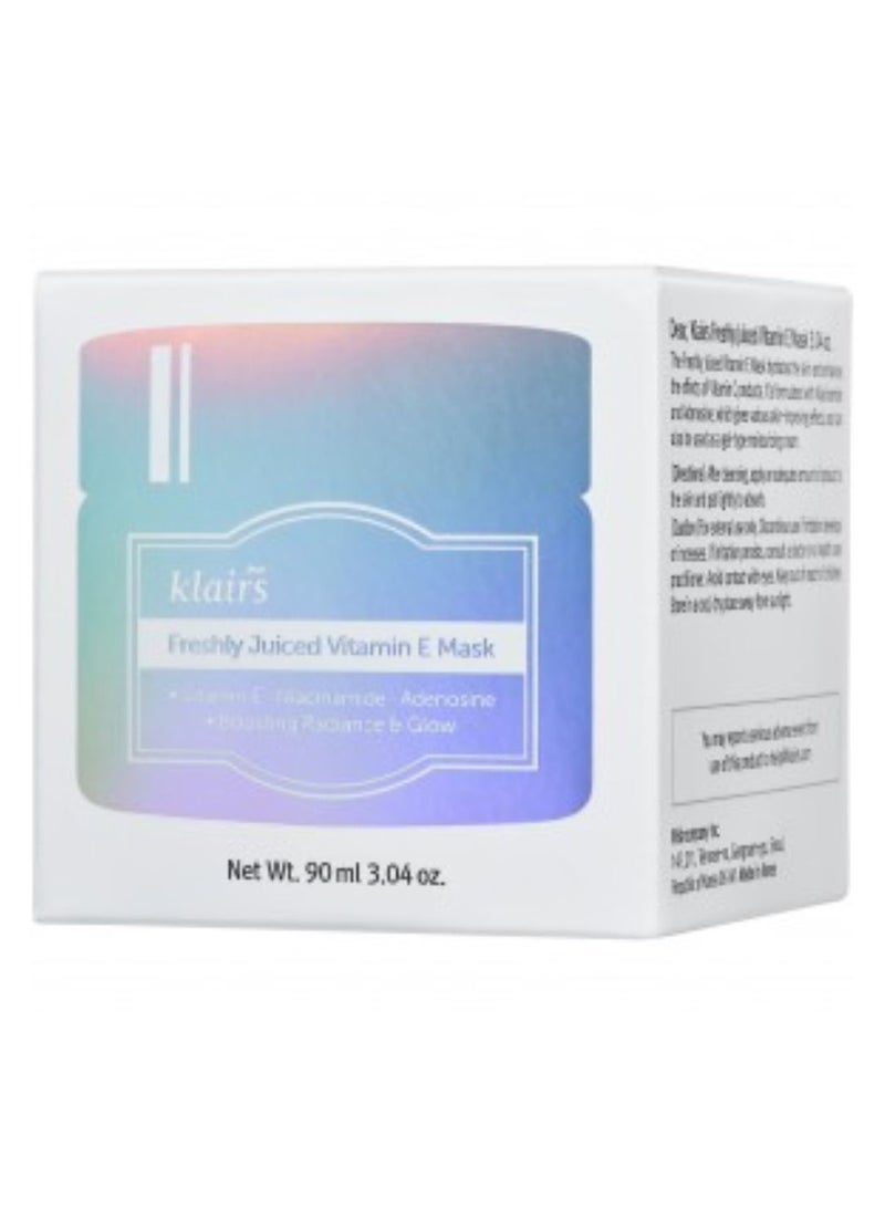 Dear,Klairs Dear, Klairs Freshly Juiced Vitamin E Mask for All Skin Types 90ml - Image 3