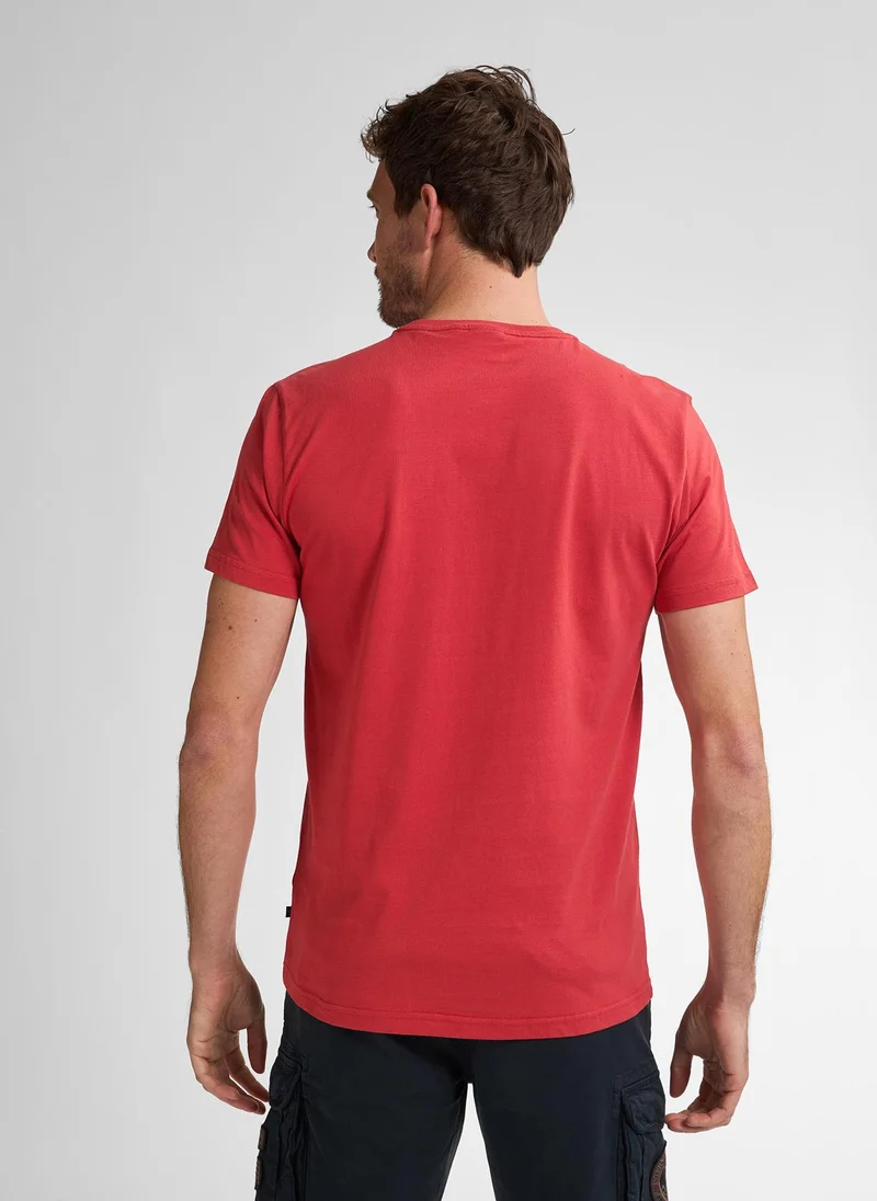 بترول اندستريز تيشيرت رجالي كلاسيك بطبعة