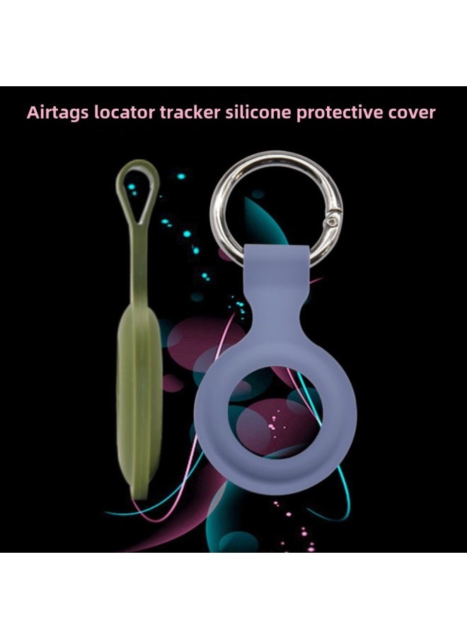 Generic For Apple Airtags Airtag Silicone Case Anti-lost Positioning Tracking Machine Silicone Protective Case Wholesale-Specification:1:1 Style  - Image 2