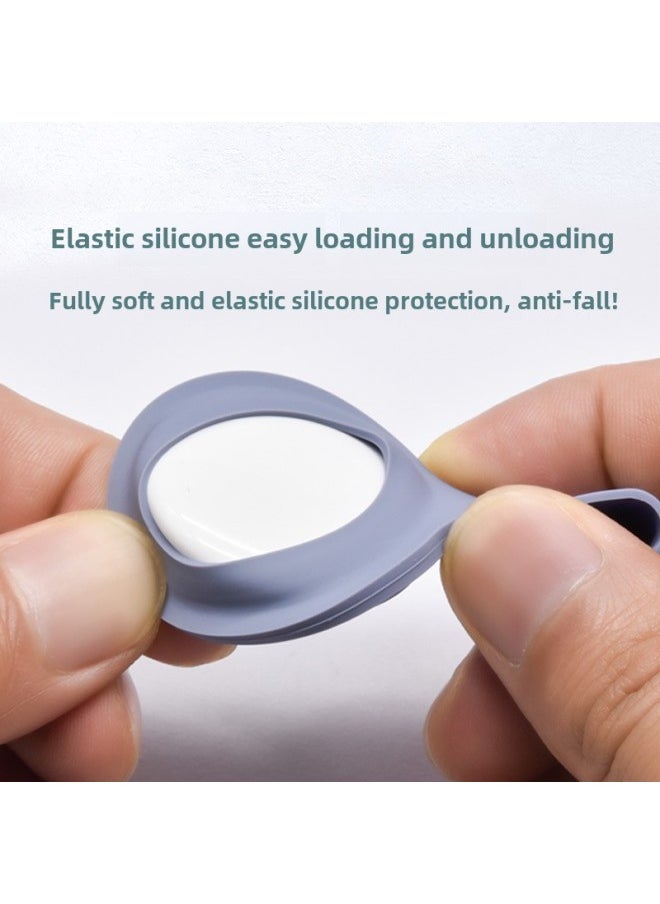 Generic For Apple Airtags Airtag Silicone Case Anti-lost Positioning Tracking Machine Silicone Protective Case Wholesale-Specification:1:1 Style  - Image 5