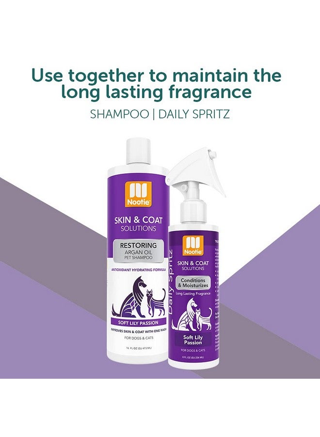 nootie Nootie Foaming Waterless Shampoo for Dogs and Cats, 7-Ounce, Soft Lily Passion - Image 4