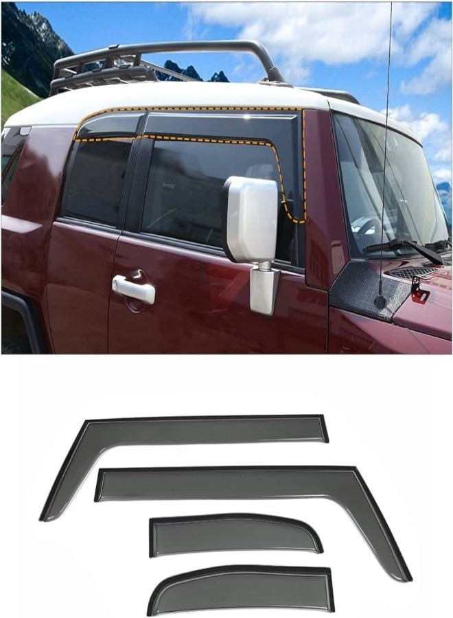 Generic Window Visor Set For Toyota Fj Cruiser - Image 3