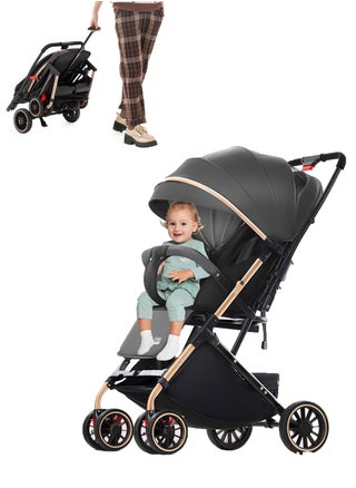 High View Stroller-Grey