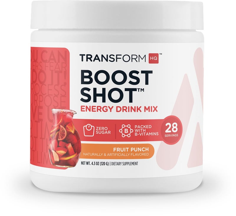 Everyday Boost Shot 28 Servings Fruit Punch NonGMO GlutenFree
