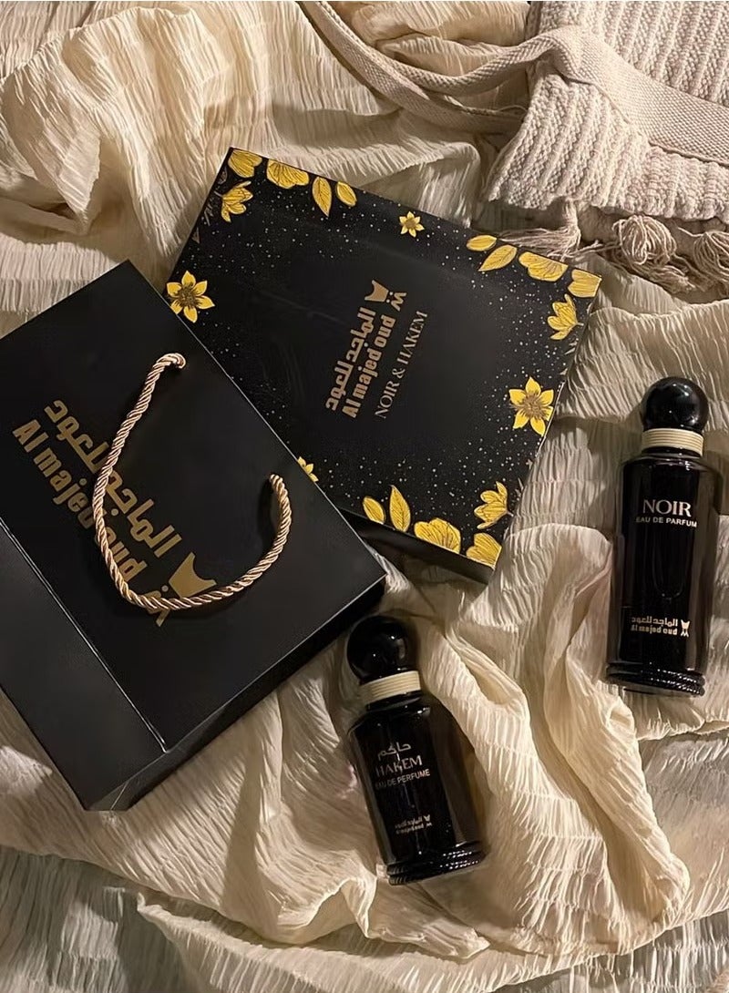  Al Majed Oud PACKAGE Al majed oud HAKEM NOIR 2 PCS GOLD