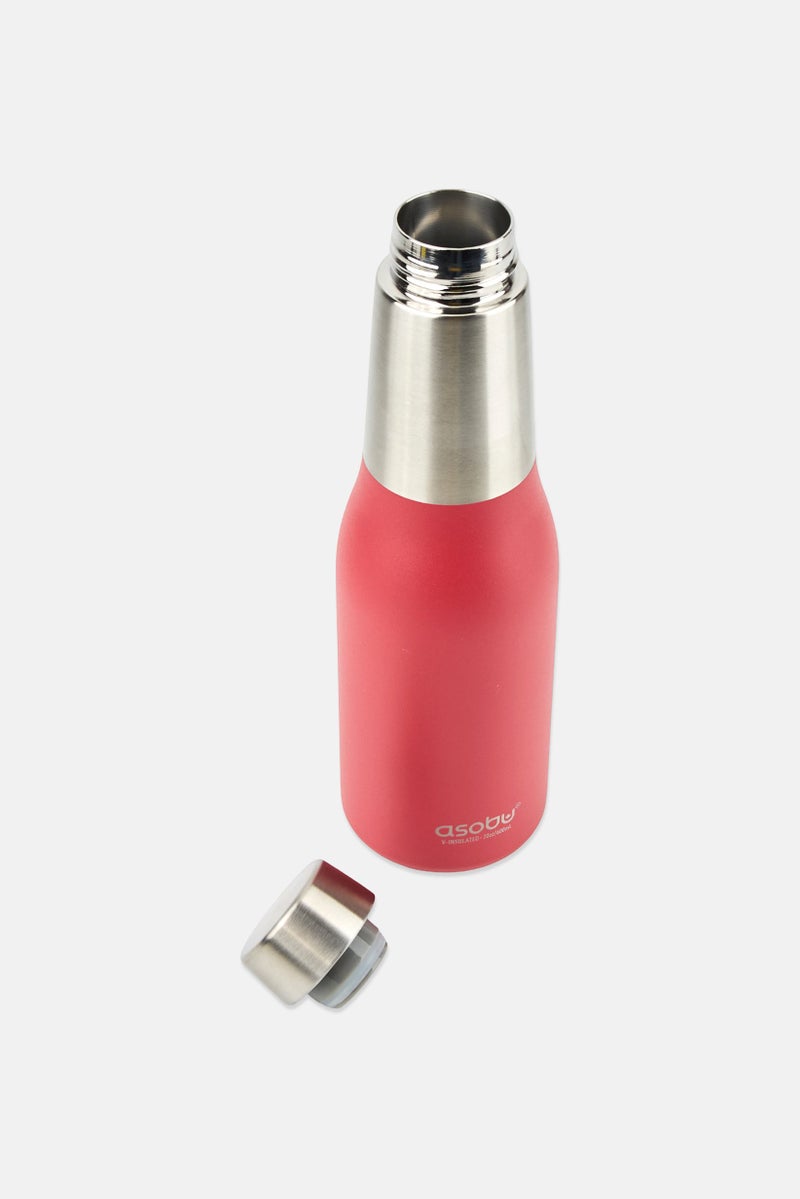 asobu Stainless Steel Oasis Vaccum Insulated Water Bottle 600 ml, Red - Image 2