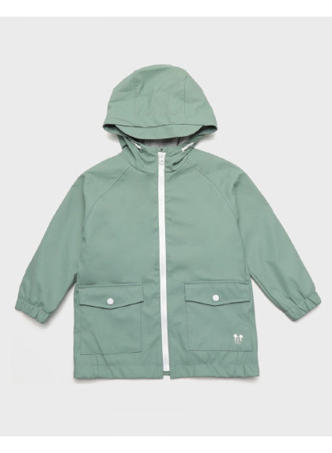 Zara Stylish Windproof Warm Hooded Jacket For Kids (non-detachable Hood) - Image 1