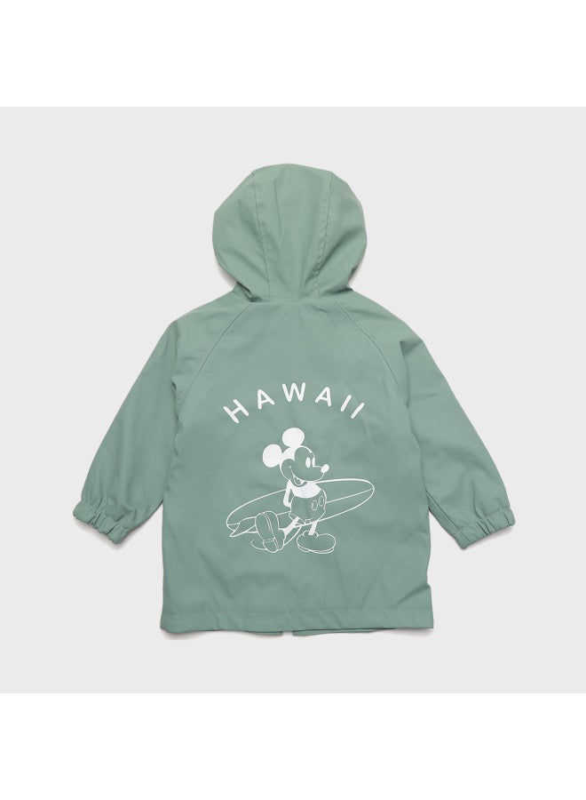Zara Stylish Windproof Warm Hooded Jacket For Kids (non-detachable Hood) - Image 3