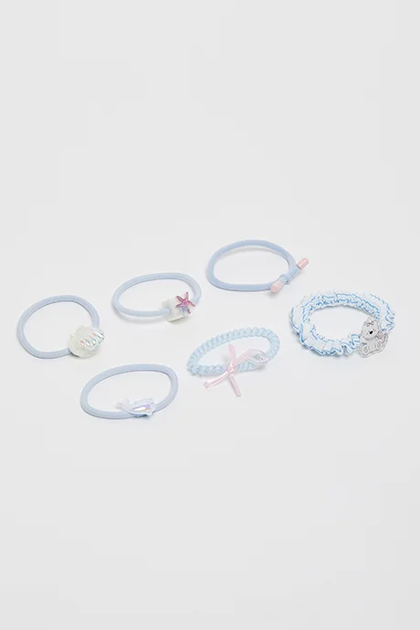 أر أند بي 6 Pack Ponytail Hairbands