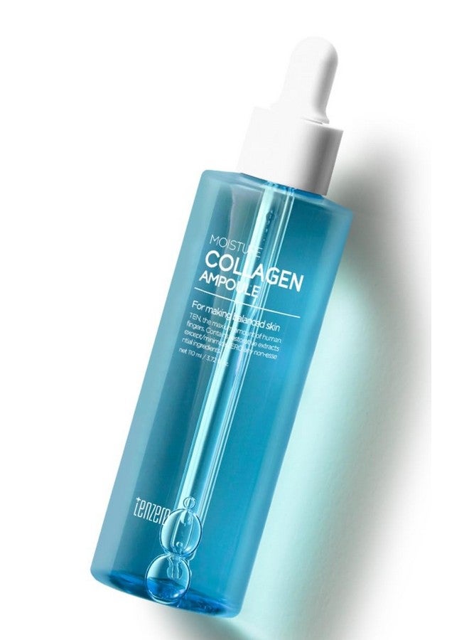 tenzero Hydrating Skincare Set Collagen Ampoules Intensive Moisturizing Treatment Korean Beauty Serums For Radiant Skin 110Ml/3.72Oz. (Collagen) - Image 1