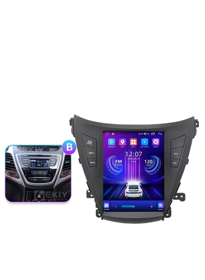 ام ان تي هيونداي إلنترا 2014 -2015 شاشة 9.7 بوصة أندرويد 12 – تحديث ذكي لسيارتك - Image 3