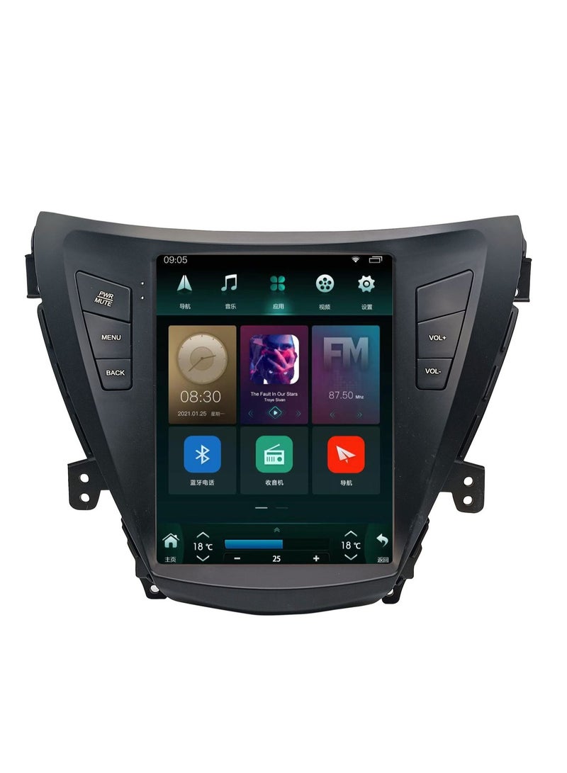 ام ان تي هيونداي إلنترا 2014 -2015 شاشة 9.7 بوصة أندرويد 12 – تحديث ذكي لسيارتك - Image 1