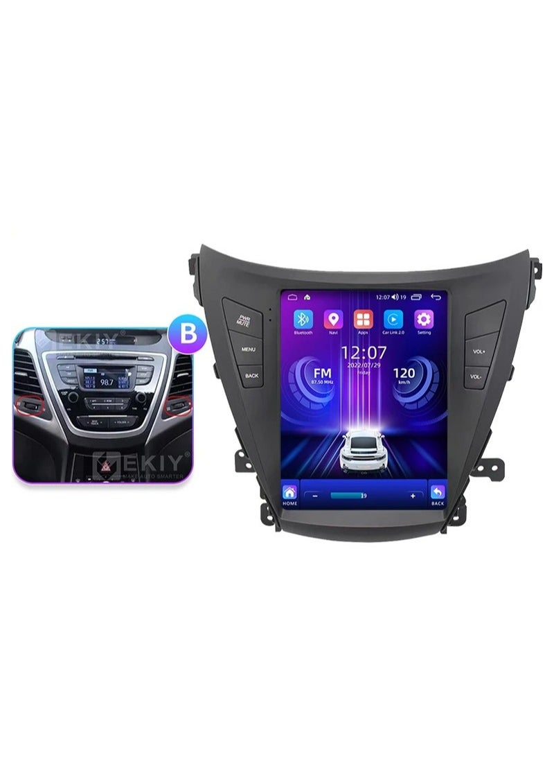 ام ان تي هيونداي إلنترا 2014 -2015 شاشة 9.7 بوصة أندرويد 12 – تحديث ذكي لسيارتك - Image 4