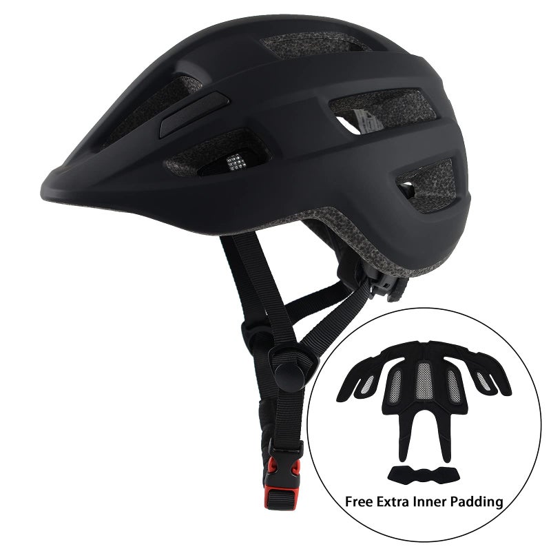 TLAMEE Kids Bike Helmet for Ages 1-8 Years, Adjustable Toddler Boys and Girls Helmets, Lightweight Child Infant Bicycle Cycling Scooter Sports Helmet XS, 48-50cm,Black - Image 2