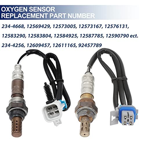 JOYOMSTW O2 Oxygen Sensor Upstream and Downstream for Chevy Avalanche Silverado Suburban Tahoe 2008-2014, for GMC Sierra Yukon XL 1500 08-12, for Cadillac Escalade 2008-2014, Replace 234-4668 234-4256 4Pcs - Image 5