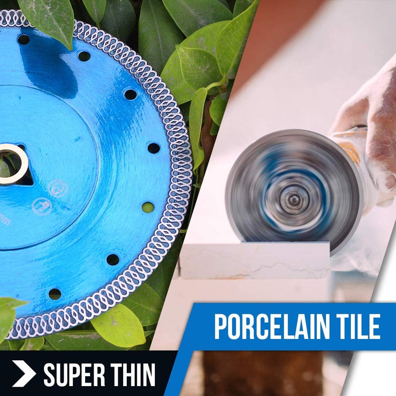 VOSIDUE Super Thin Tile Saw Blade 7" Diamond Saw Blade for Cutting Granite Marble Porcelain Tile (7") - Image 4