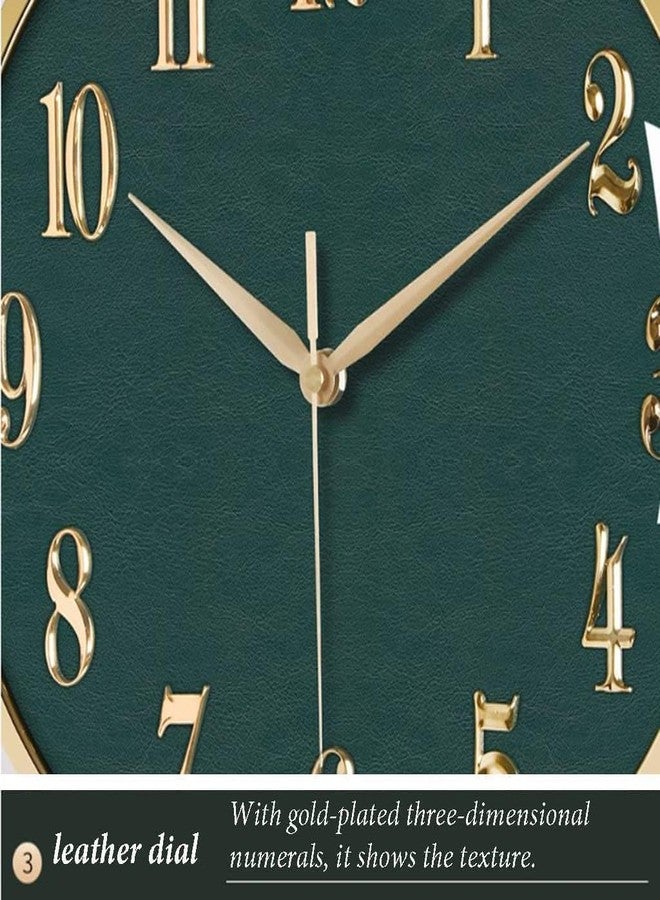 NYTRYD Wall Clock Double Sided Vintage Wall Clock Hanging Clocks European Style Train Station Clocks Decor Patio Garden Home Living Room Bedroom (NT-01) - Image 3