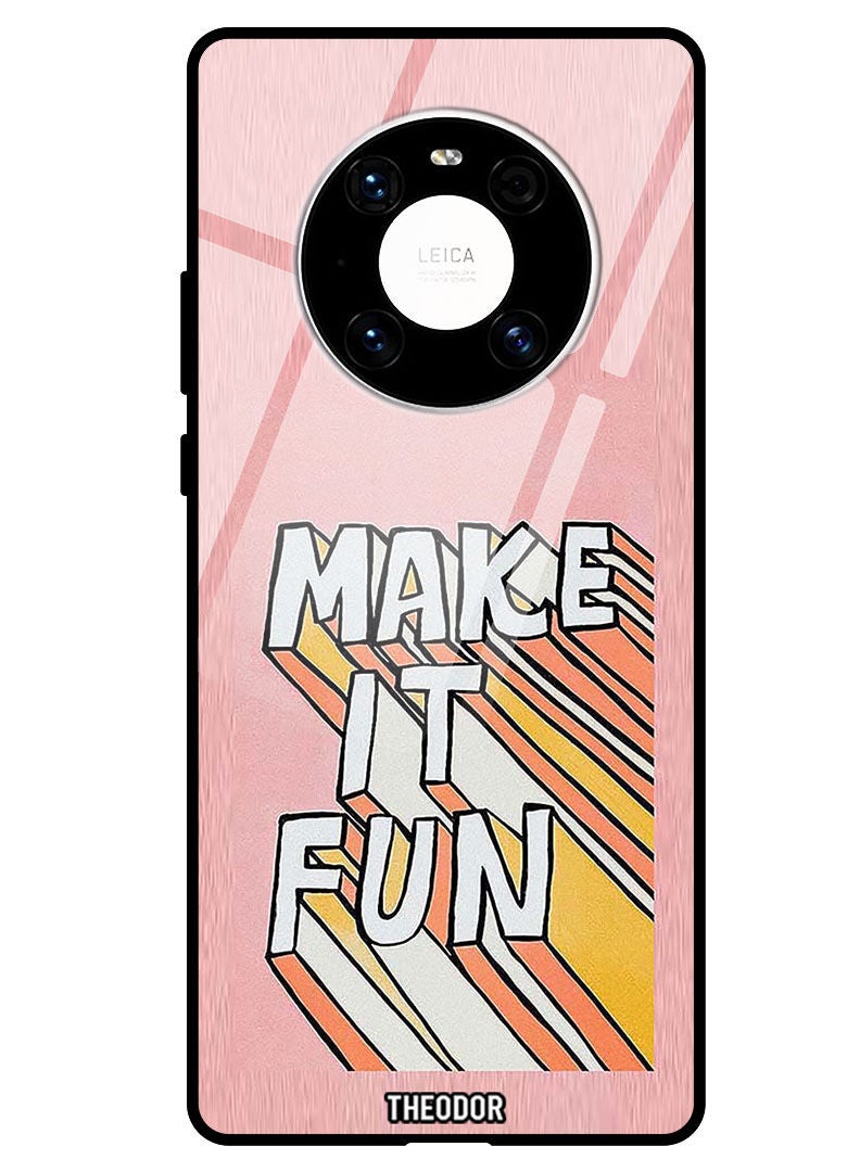 Theodor Protective Tempered Glass Case Cover HUAWEI MATE 40 5G  Make it Fun - Image 1