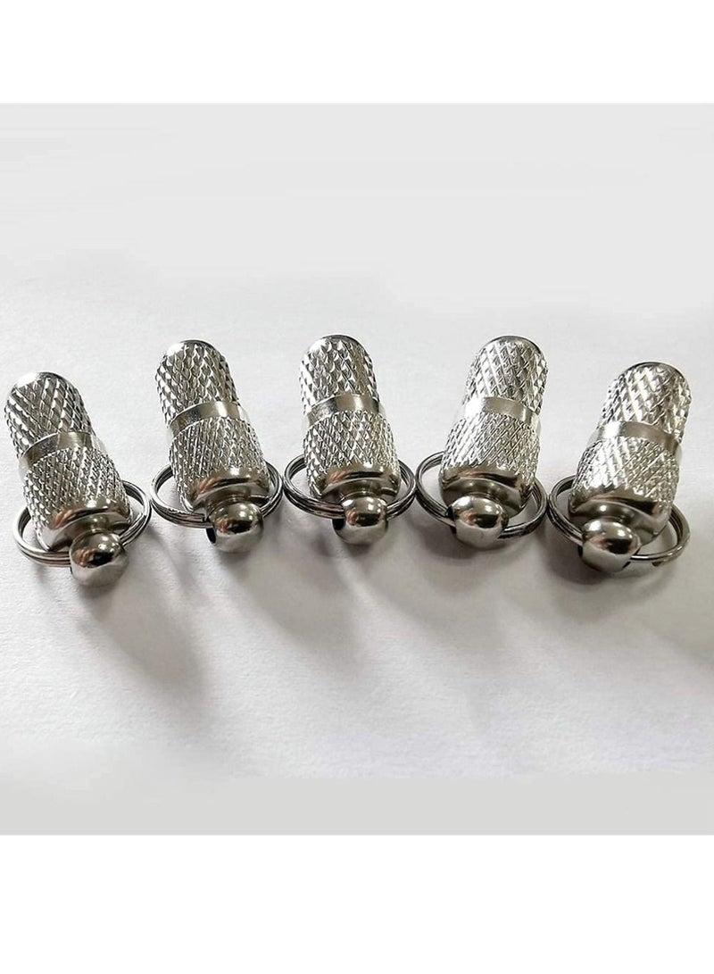Excefore Silver Pet Tag Pendant 10 Pack Dog Tag Capsule Collar Pendant, Waterproof Tags Animal Name Address Identification Barrel Tube Collar For Dog Cat - Image 4