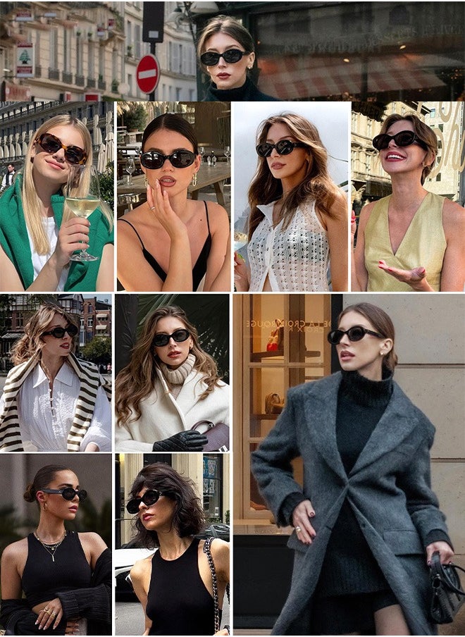 AZorb Polarized Sunglasses for Women Men Oval Fashion Frame Sunglass Men's Women's Sun Glassess UV Protection Shades  - Image 4