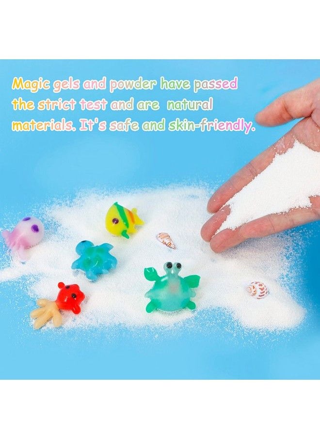 Kiditos - Magic Water Elf Toy Kit 20 Colors Magic Gel Including 10 Sparkling Colors10 Sea Creature Water Elf Kit 5000 Water Beads 6 Dinosaur Eggs 3D Handmade Water Toy Aqua Fairy Toy Set For Kids - Image 1