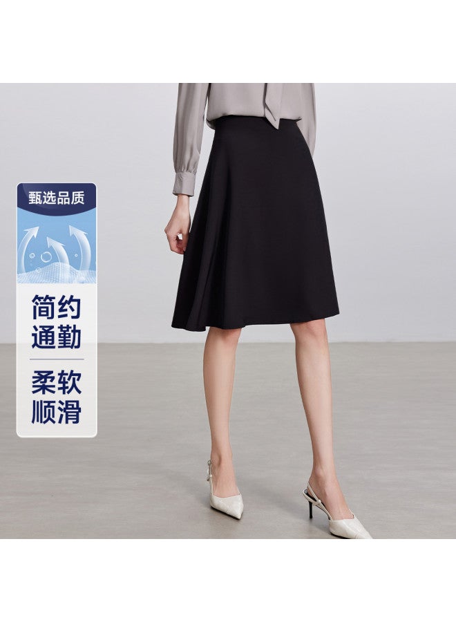 Fapai Easy To Care For, Youthful Office Skirt, Elegant Business Temperament, Comfortable And Breathable Half-length Western Skirt - Image 2