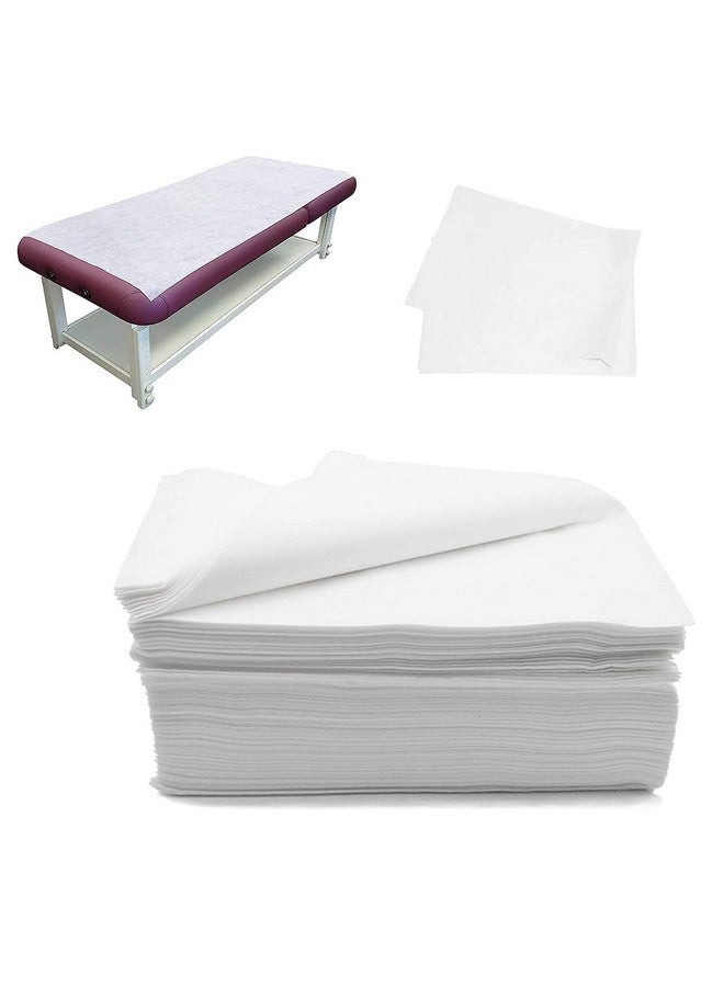 Cuff- shield disposable bedsheet for salon, spa, parlor, massage table, travel, hotels (white, 31x72inch, 100 pcs, nonwoven fabric) - Image 5