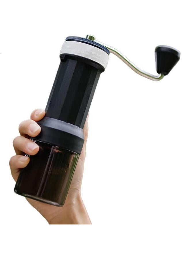 Zigo Hand-Crank Coffee Grinder With 40 Adjustable Settings, External Adjustment, Home Use [Valentine'S Day] White - Image 2