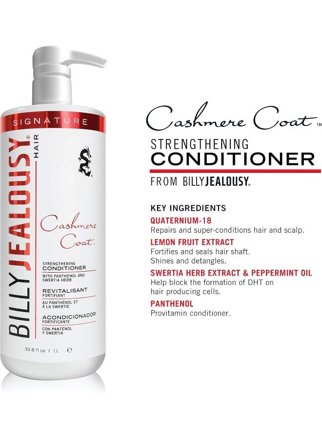 Billy Jealousy Cashmere Coat Hair Strengthening Conditioner For Men - 33.8 Oz - Image 3