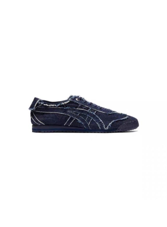 Onitsuka Tiger MEXICO 66 Sports Round Toe Lace Up Anti Slip And Wear-Resistant Low Cut Casual Shoes For Men And Women - Image 4