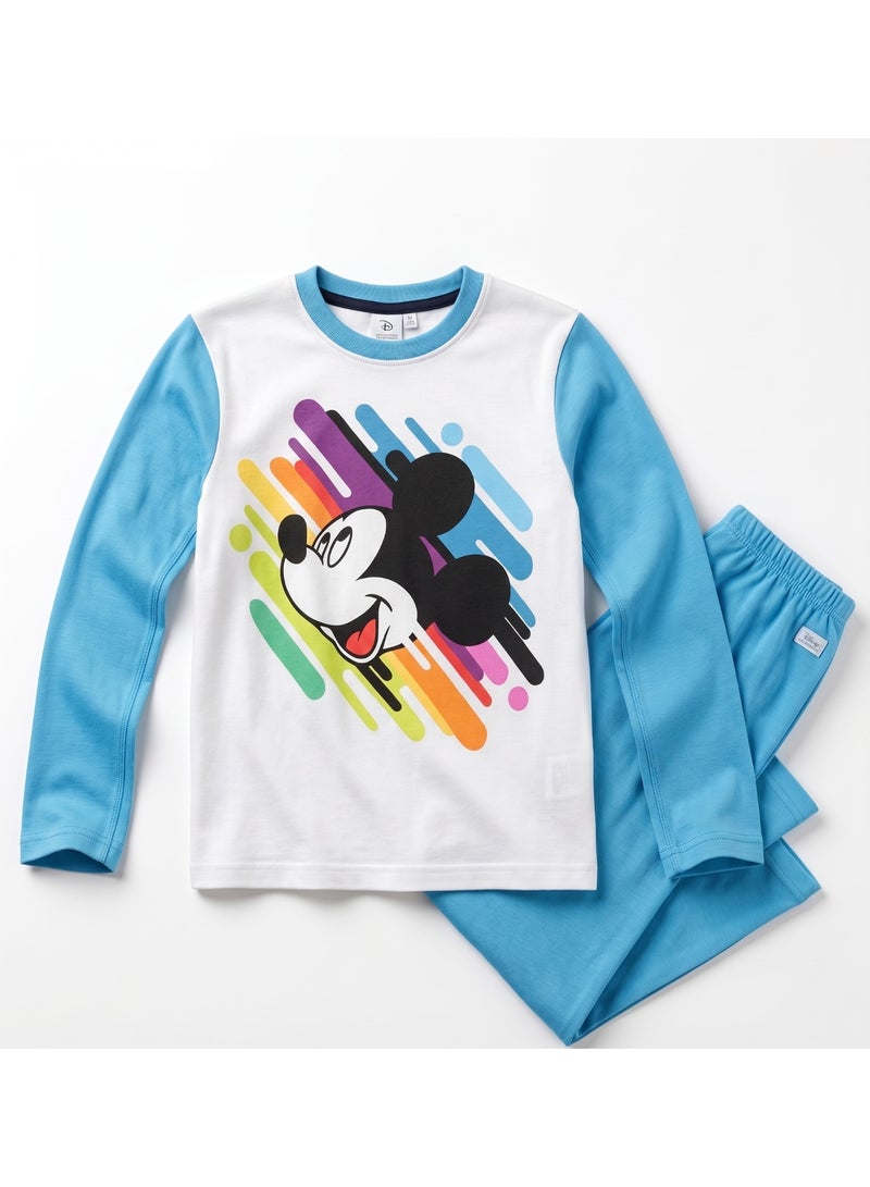 Disney Mickey Mouse Pajama cotton  long sleeveFor boys by kids TV100%cotton - Image 1