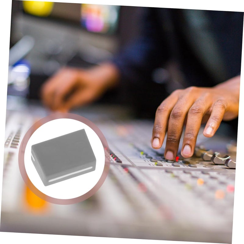 قطع غيار لغطاء مقبض التعديل (Fader Slider Cap) لمنصة المزج SUPVOX، عدد 5 قطع، لاستبدال أزرار التعديل الداخلية للميكسر. - Image 2