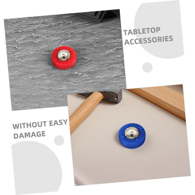 6Pcs Mini Shuffleboard Pucks Set Tabletop Curling Game Accessories for Home Indoor Entertainment - Image 4