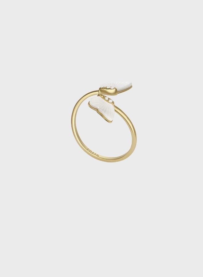 FOSSIL Butterfly Detailed Ring - Image 2