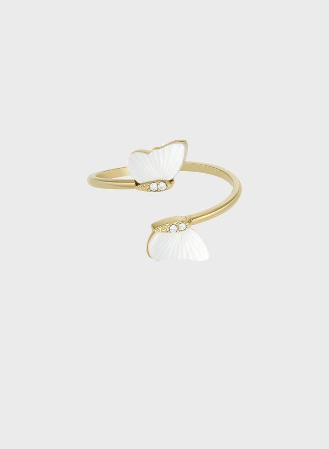 FOSSIL Butterfly Detailed Ring - Image 3