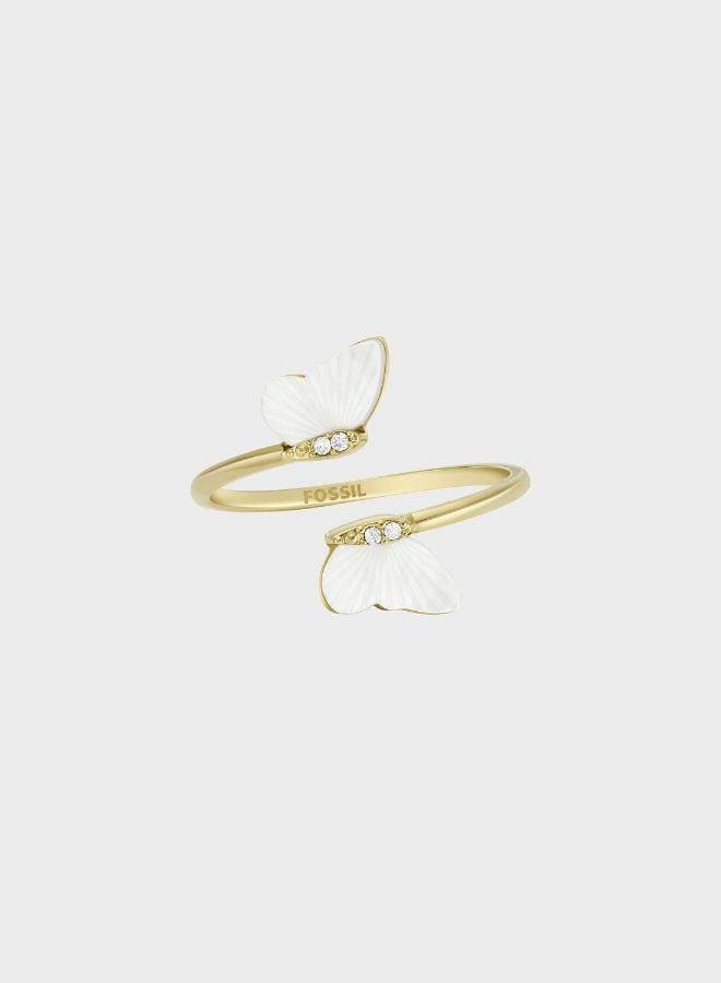FOSSIL Butterfly Detailed Ring - Image 1