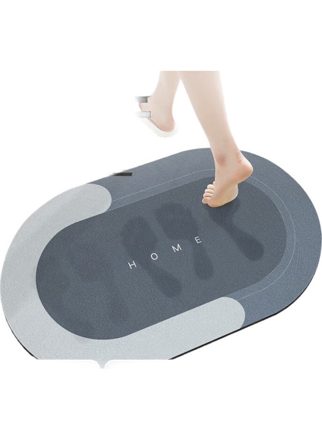 Dajiang Bathroom Mat, Non-Slip Bath Mat, Absorbent Foot Mat, Quick-Drying Bathroom Mat, 50X80Cm - Image 2