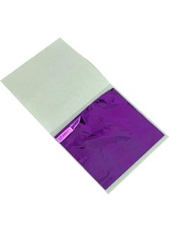 Hobizubi Leaf Foil Paper Purple 10 Pieces 